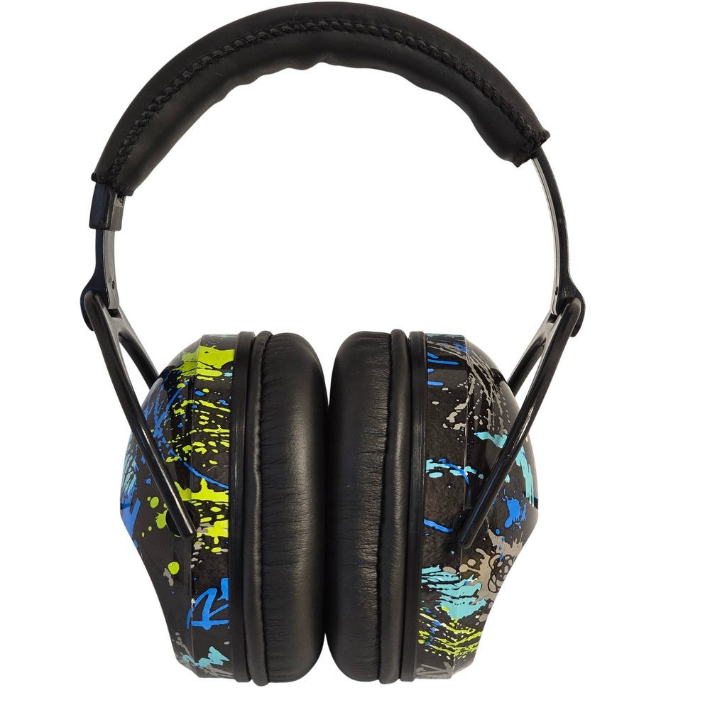 Zohan EM030 Hearing Protection Earmuffs Graffiti Paint Splatter‎ Noise Reduction
